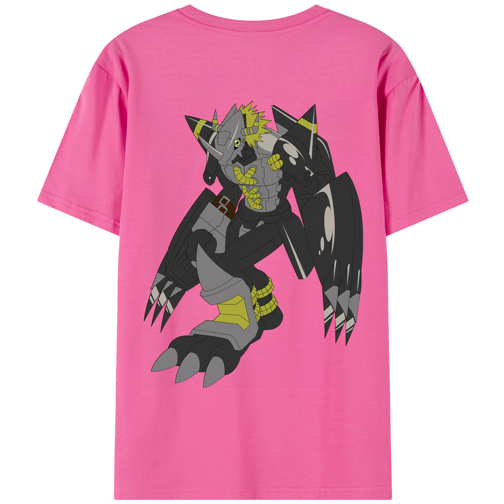 （画像用） Digimon デジタルモンスター/デジモン レディース半袖Tシャツ(バックプリント)